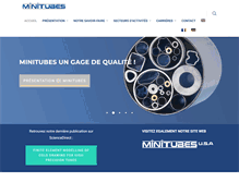 Tablet Screenshot of minitubes.com